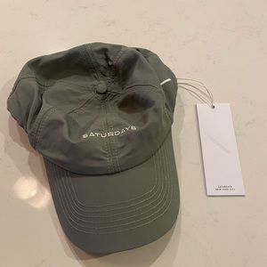 NWT Saturdays Green Hat